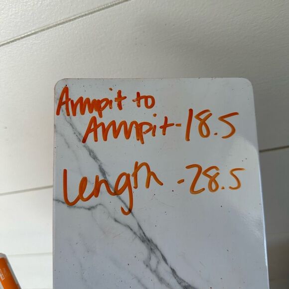 Gap Women’s Large Blue Metallic 3/4 Sleeve Top New NWT - Picture 5 of 5